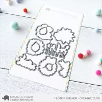 Flower Friends - Creative Cuts - Stanzen - Mama Elephant