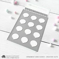Ornament Grid Cover - Creative Cuts - Stanzen - Mama Elephant