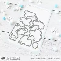 Holly's Reindeer - Creative Cuts - Stanzen - Mama Elephant