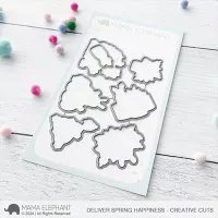 Deliver Spring Happiness - Creative Cuts - Stanzen - Mama Elephant