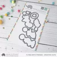 Flying with Friends - Creative Cuts - Mama Elephant