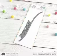 Hilly Thanks - Creative Cuts - Mama Elephant
