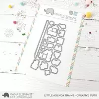 Little Agenda Trains - Creative Cuts - Stanzen - Mama Elephant