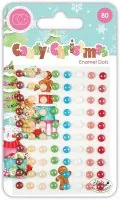 Candy Christmas - Enamel Dots - Craft Consortium
