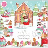 Candy Christmas - Paper Pad - 12"x12" - Craft Consortium