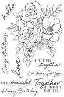 Togetherness Flower Bouquet - Clear Stamps - Hero Arts