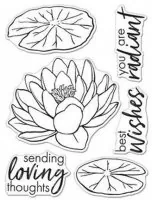 Hero Florals - Lotus - Clear Stamps - Hero Arts