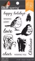 Robin - Color Layering - Clear Stamps - Hero Arts