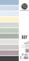 ModaScrap - Hello Sweet Boy - Color Palette Paper Pack - 6"x12"