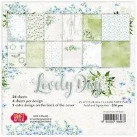 Lovely Day - Papier Set - 6"x6" - Craft & You Design