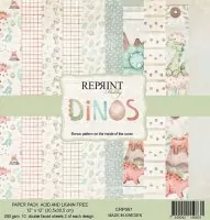 Dinos collection 12x12 inch paper pack