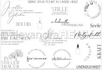 Beileid - Clear Stamps - Alexandra Renke