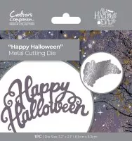 All Hallows Eve - Happy Halloween - Stanzen - Crafters Companion