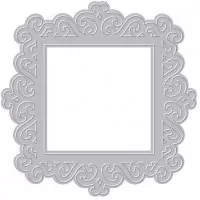 Looking Glass Ornate Frame - Fancy Die - Stanze - Hero Arts