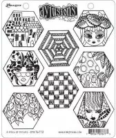 Dylusions - A Heck of Hexes - Stempel