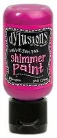 Dylusions Shimmer Paint - Flip Cap Bottle - Bubblegum Pink - Ranger