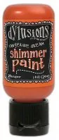 Dylusions Shimmer Paint - Flip Cap Bottle - Tangerine Dream - Ranger