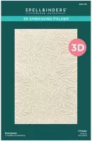 Evergreen - 3D Embossing Folder - Spellbinders