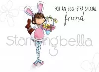 Tiny Townie Ella Loves Easter - Rubber Stamps - Stamping Bella