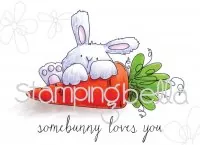 Somebunny Loves You - Rubber Stamps - Stamping Bella