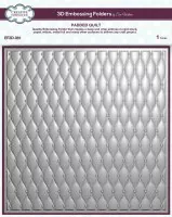 Padded Quilt 3D Embossing Folder von Creative Expressions