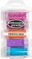 Princess Halo Embossing Powder Kit Embossing Pulver Stampendous