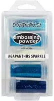 Agapanthus Sparkle - Embossing Powder Kit - Stampendous
