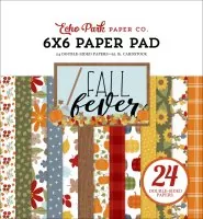 echo park Fall Fever 6x6 inch paper pad