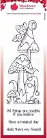 Magical Mushrooms - Clear Stamps - Woodware Craft Collection