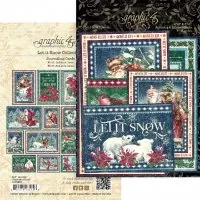 Graphic 45 - Let It Snow - Journaling Cards - 4"x6" & 3"x4"