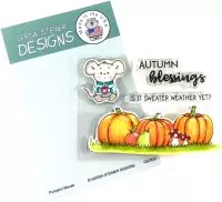 Pumpkin Mouse - Stempel - Gerda Steiner Designs