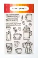 Coffee Time - Clear Stamps - Jane's Doodles