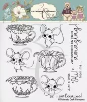 Teacups & Mice - Stempel - Colorado Craft Company