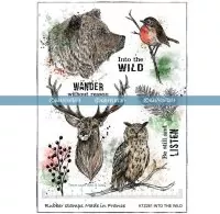 Into the Wild - Rubber Stamps - Katzelkraft