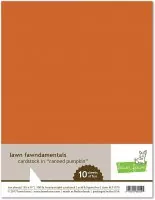 Lawn Fawn Cardstock - Canned Pumpkin - 8,5"x11"