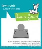 Reveal Wheel Car Critters Add-On Stanze - Lawn Fawn