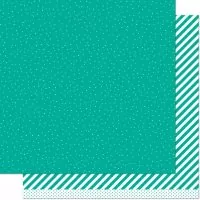 Teal Sprinkle - Let It Shine - Designpapier - 12"x12" - Lawn Fawn