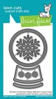 Shutter Card Snow Globe Add-On - Stanzen - Lawn Fawn