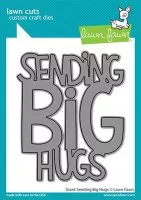 Giant Sending Big Hugs - Stanzen - Lawn Fawn