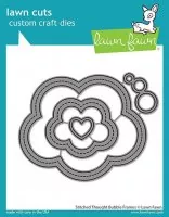 Stitched Thought Bubble Frames - Stanzen - Lawn Fawn