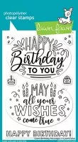 Giant Birthday Messages - Stempel - Lawn Fawn
