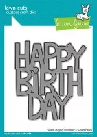 Giant Happy Birthday - Stanze - Lawn Fawn