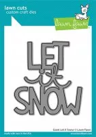 Giant Let It Snow - Stanzen - Lawn Fawn