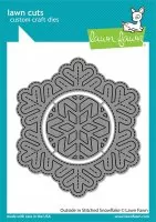 Outside In Stitched Snowflake - Stanzen - Lawn Fawn