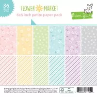 Flower Market - Petite Paper Pack - 6"x6" - Lawn Fawn