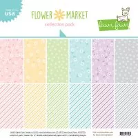 Flower Market - Collection Pack - 12"x12" - Lawn Fawn