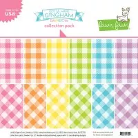 Gotta Have Gingham Rainbow - Collection Pack - 12"x12" - Lawn Fawn