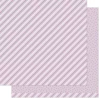 Stripes 'n' Sprinkles - Vivacious Violet - Designpapier - 12"x12" - Lawn Fawn