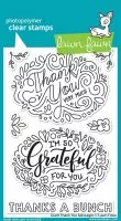 Giant Thank You Messages - Stempel - Lawn Fawn