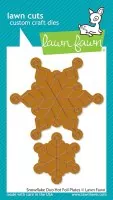 Snowflake Duo - Hot Foil Plates - Lawn Fawn